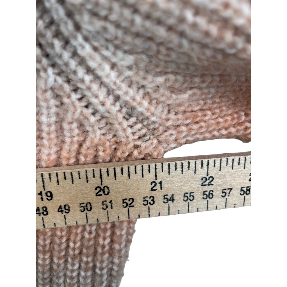 Kivari Wool blend Sylvie Ombre knit sweater pink lilac money classic preppy sz 8 - Picture 4 of 7